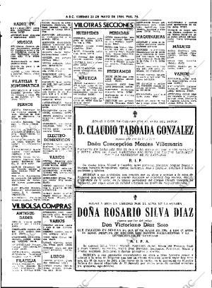 ABC SEVILLA 25-05-1984 página 74