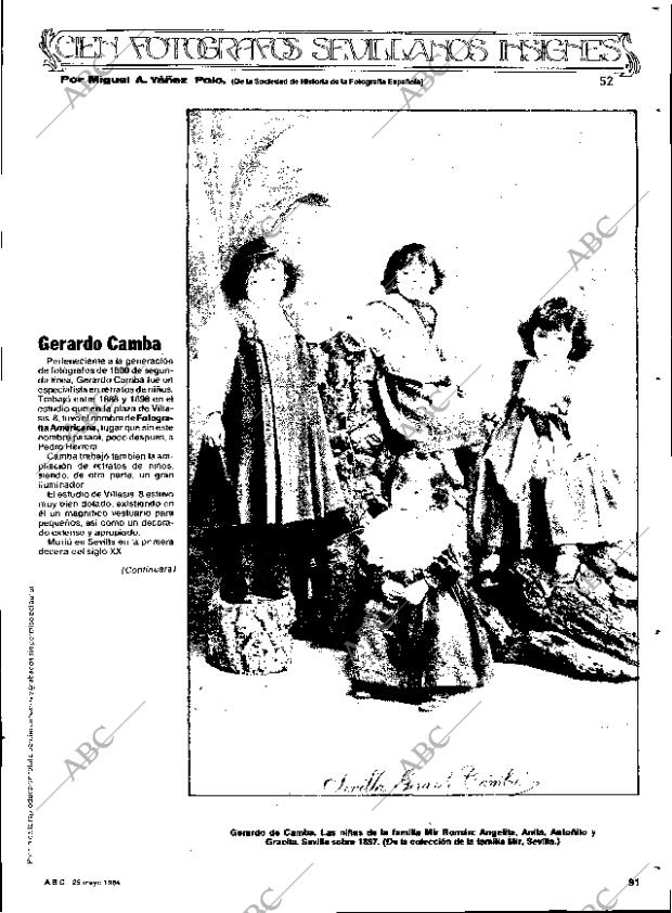 ABC SEVILLA 25-05-1984 página 91