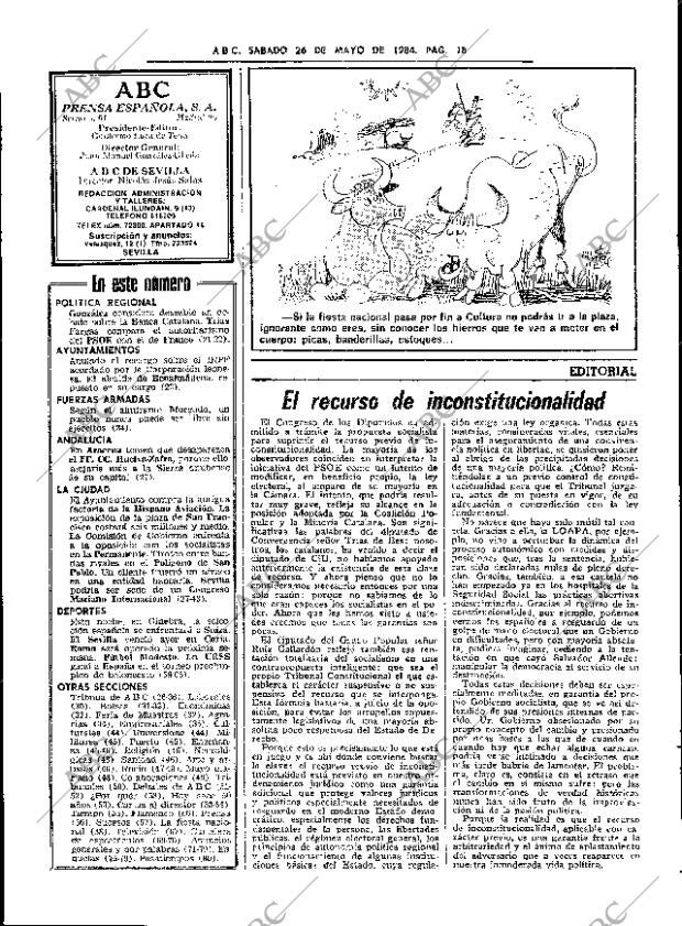 ABC SEVILLA 26-05-1984 página 18