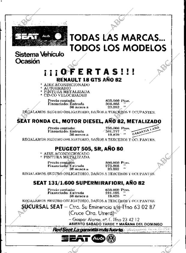 ABC SEVILLA 27-05-1984 página 112