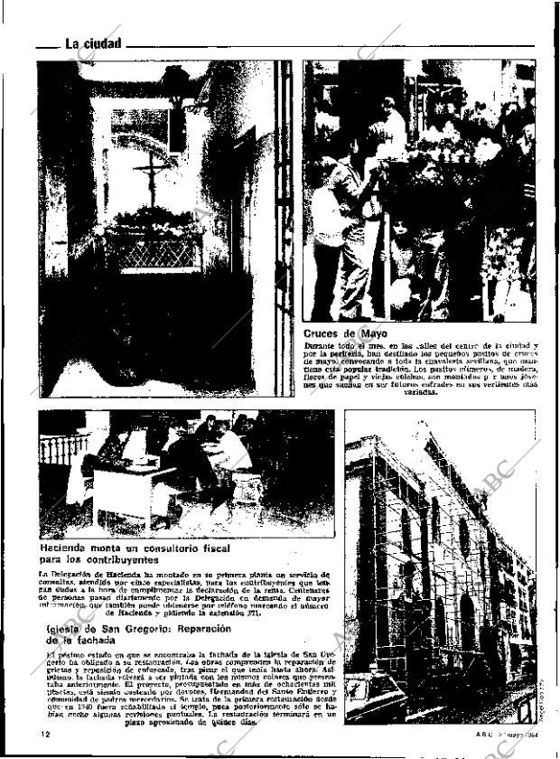 ABC SEVILLA 27-05-1984 página 12