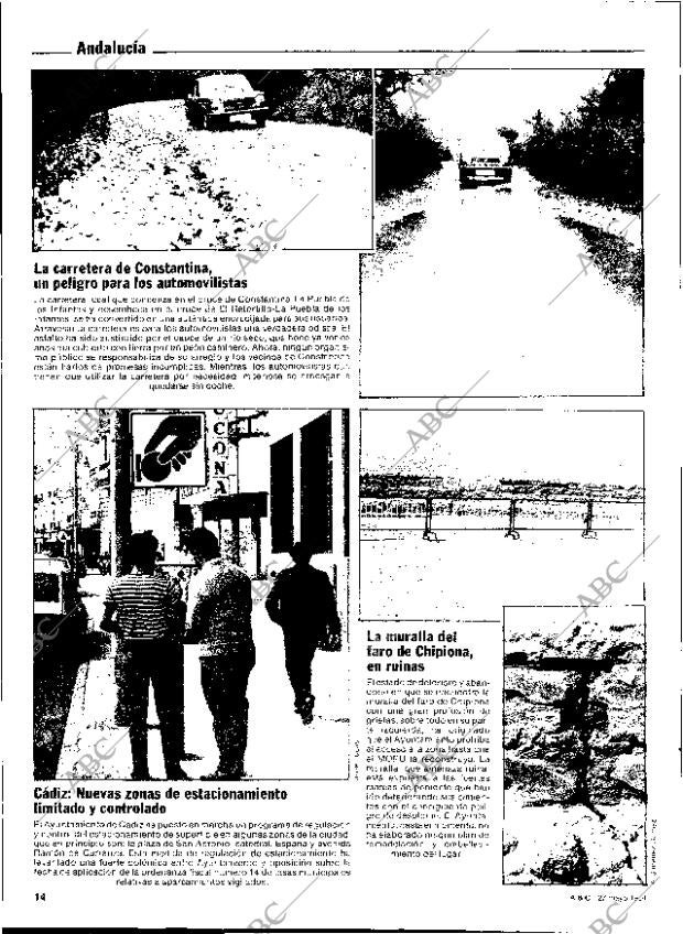 ABC SEVILLA 27-05-1984 página 14