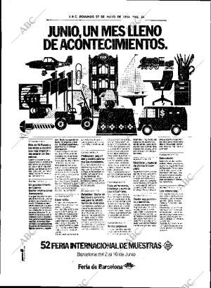 ABC SEVILLA 27-05-1984 página 34