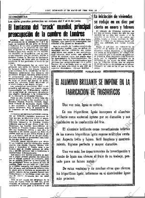 ABC SEVILLA 27-05-1984 página 41