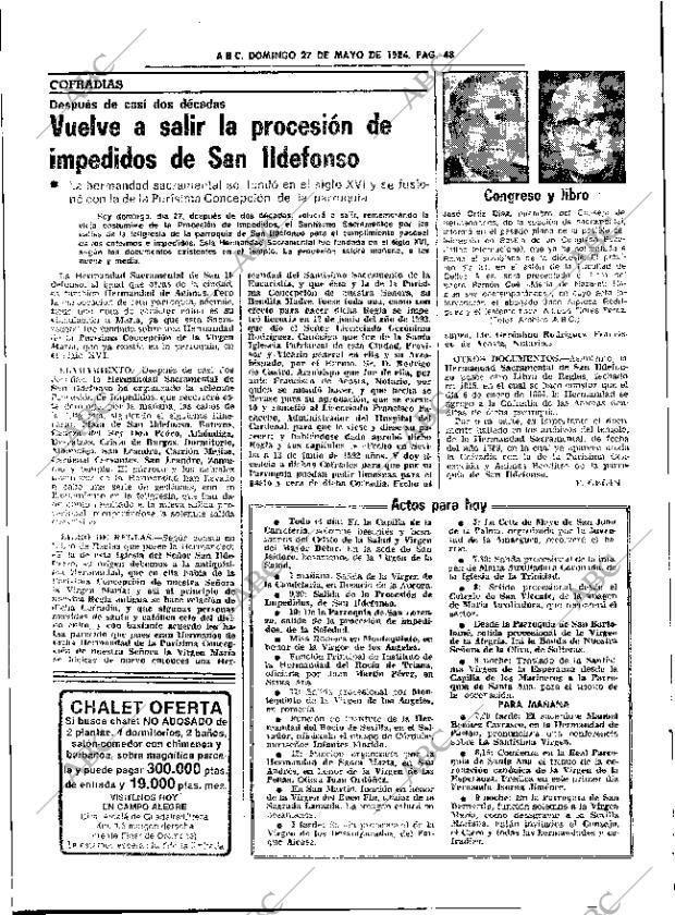 ABC SEVILLA 27-05-1984 página 48