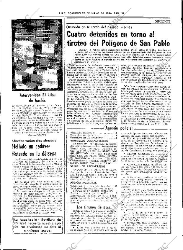 ABC SEVILLA 27-05-1984 página 52