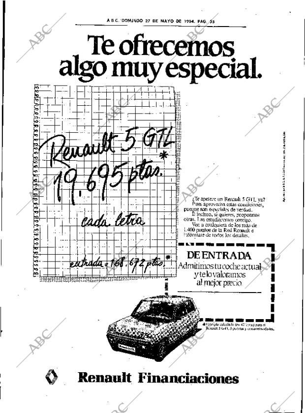 ABC SEVILLA 27-05-1984 página 55