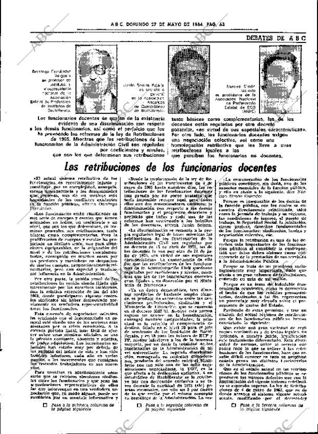 ABC SEVILLA 27-05-1984 página 63