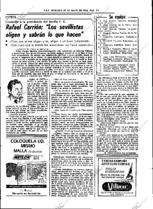 ABC SEVILLA 27-05-1984 página 72
