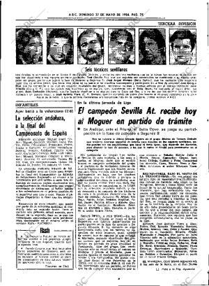 ABC SEVILLA 27-05-1984 página 75