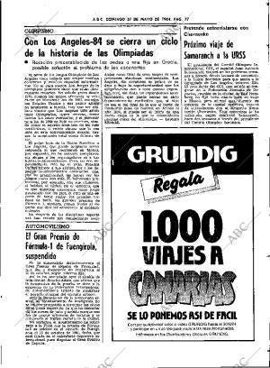ABC SEVILLA 27-05-1984 página 77