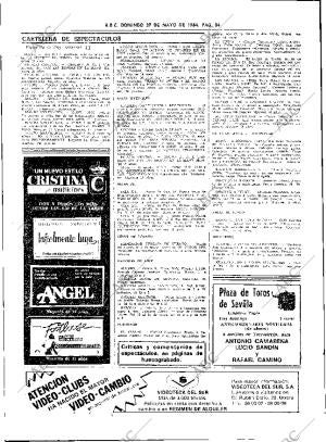ABC SEVILLA 27-05-1984 página 84