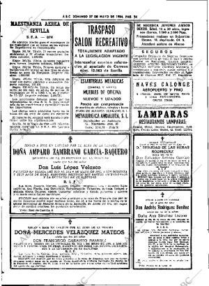 ABC SEVILLA 27-05-1984 página 94