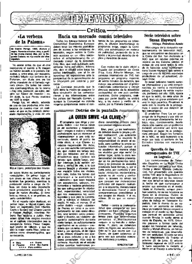 ABC MADRID 28-05-1984 página 101