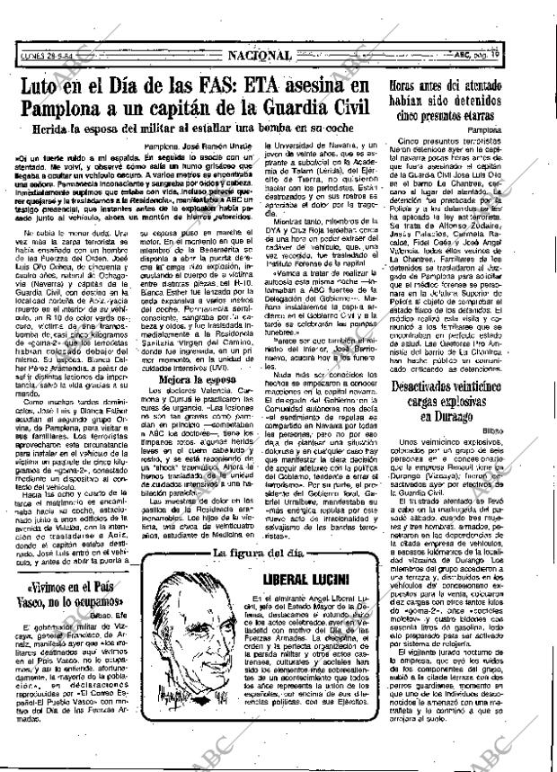 ABC MADRID 28-05-1984 página 19