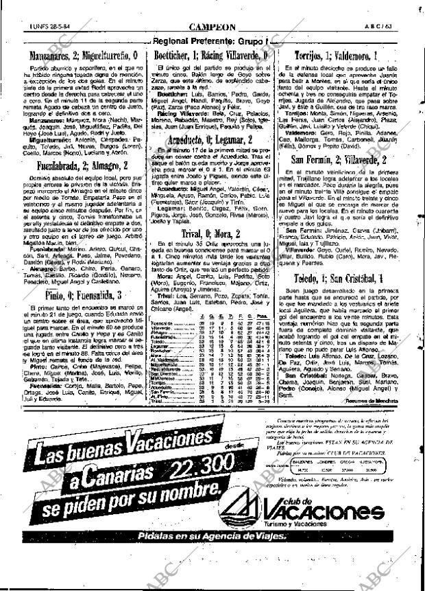 ABC MADRID 28-05-1984 página 63