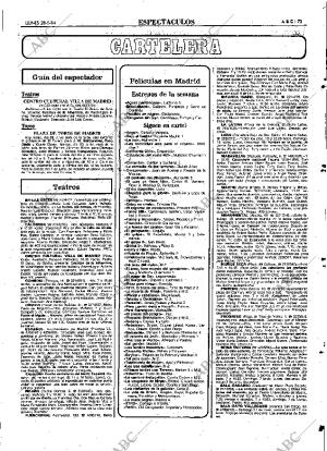 ABC MADRID 28-05-1984 página 73