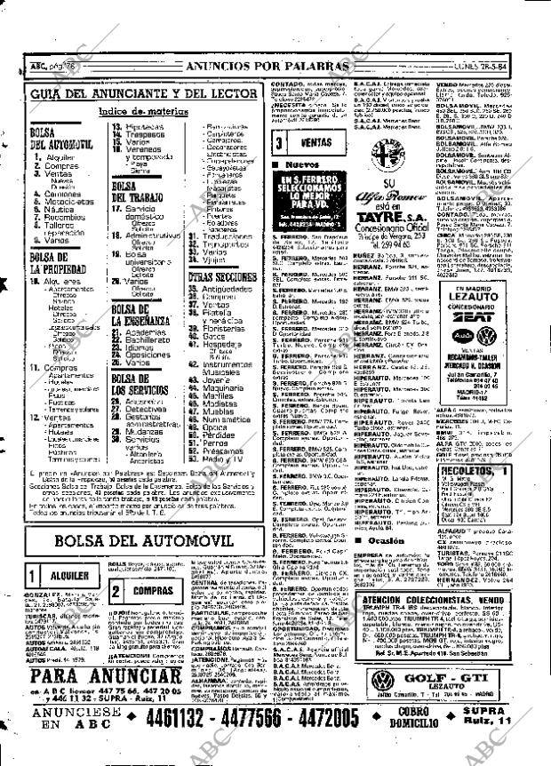 ABC MADRID 28-05-1984 página 78
