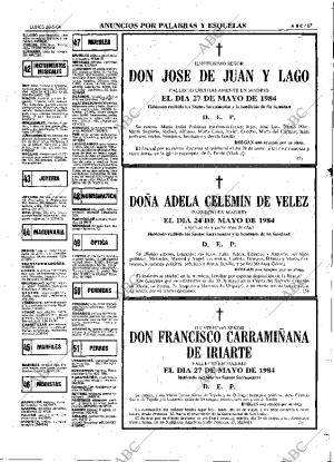 ABC MADRID 28-05-1984 página 87