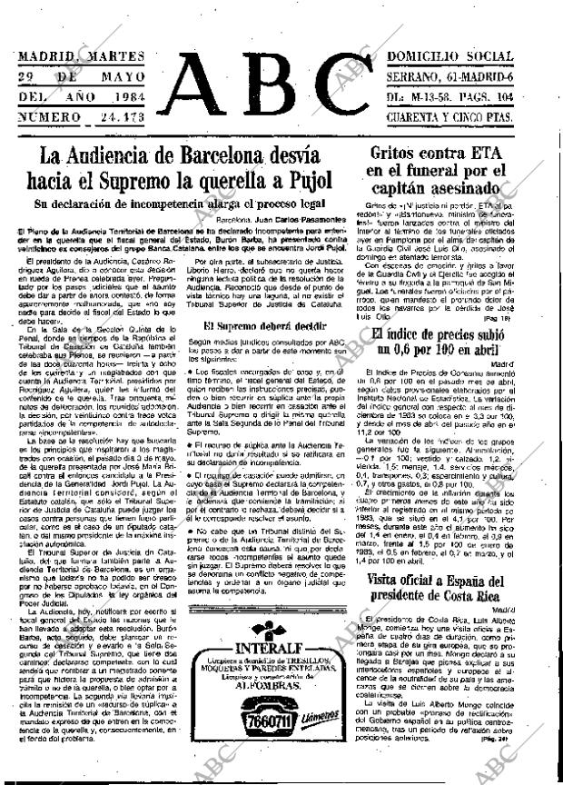 ABC MADRID 29-05-1984 página 13