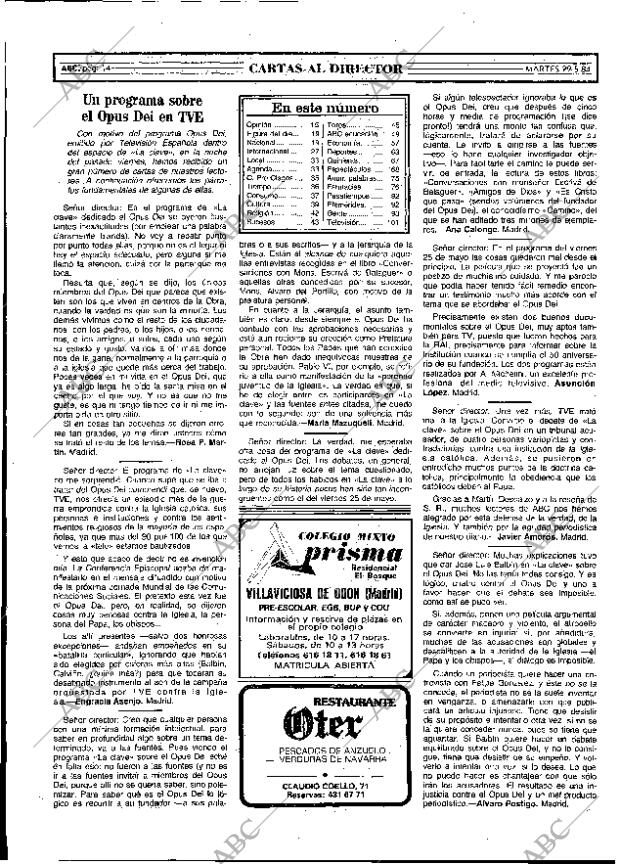 ABC MADRID 29-05-1984 página 14