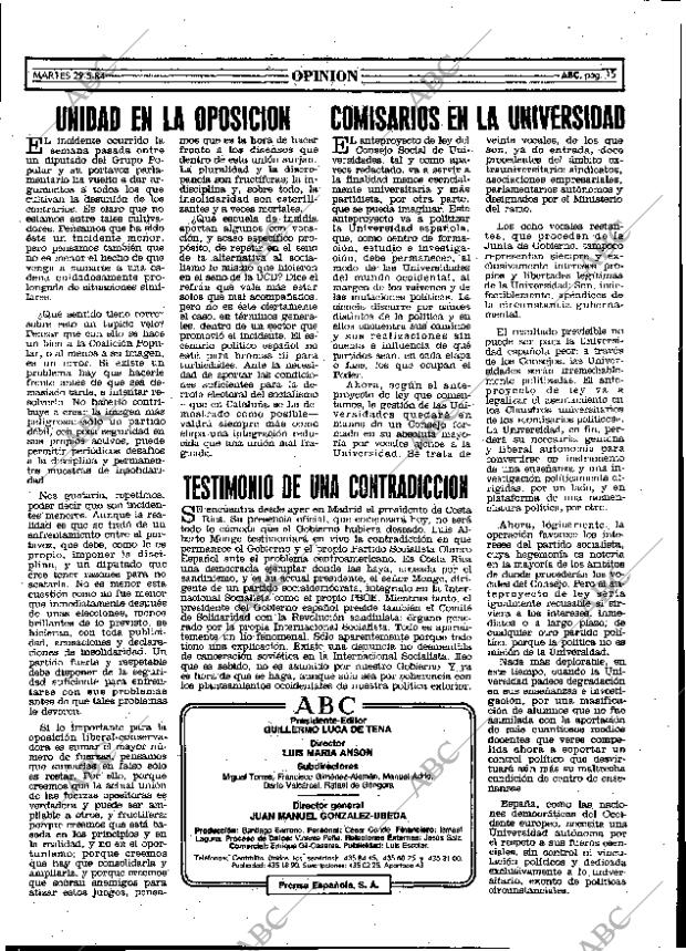 ABC MADRID 29-05-1984 página 15