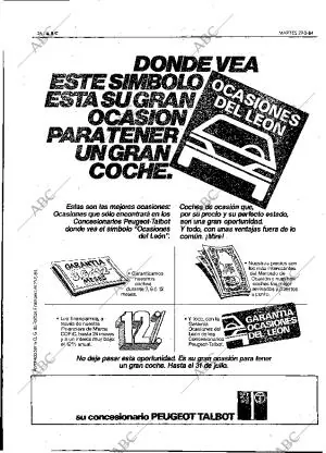 ABC MADRID 29-05-1984 página 26