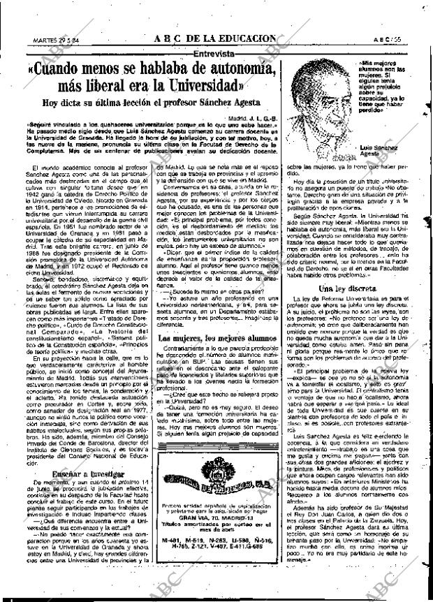 ABC MADRID 29-05-1984 página 55