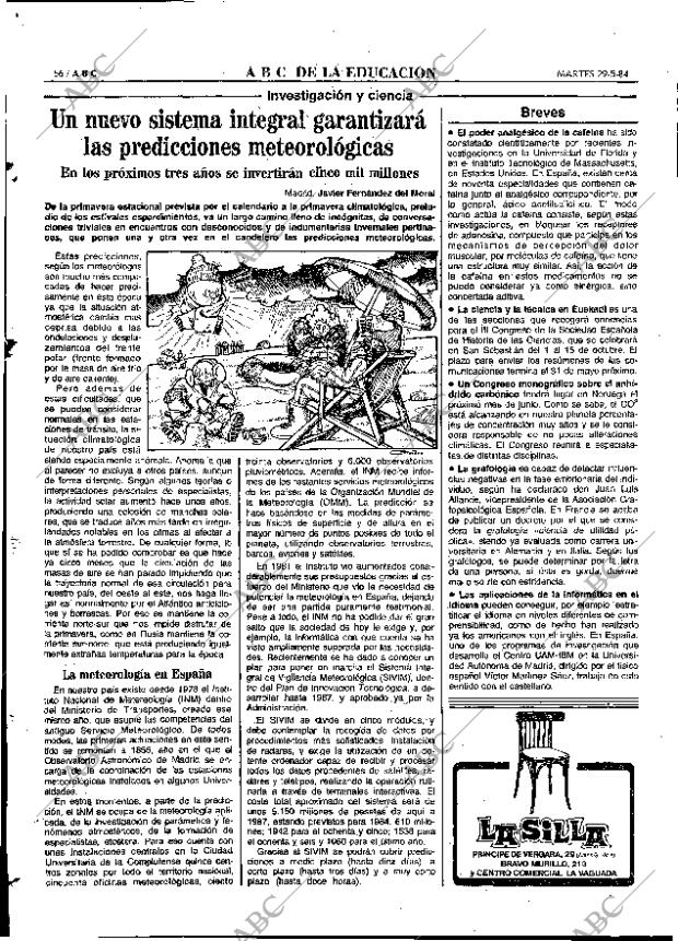 ABC MADRID 29-05-1984 página 56