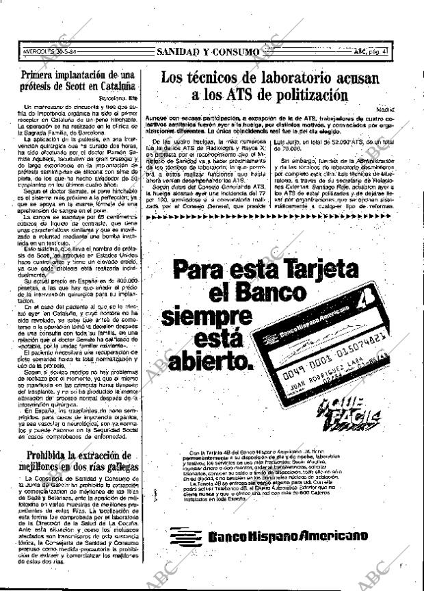 ABC MADRID 30-05-1984 página 41