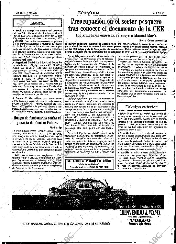 ABC MADRID 30-05-1984 página 63