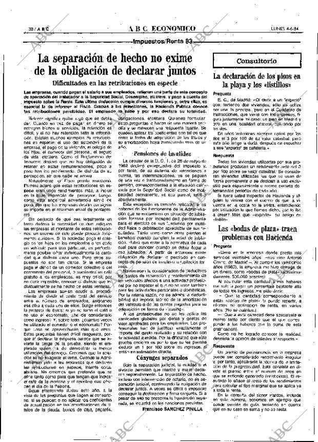 ABC MADRID 04-06-1984 página 38