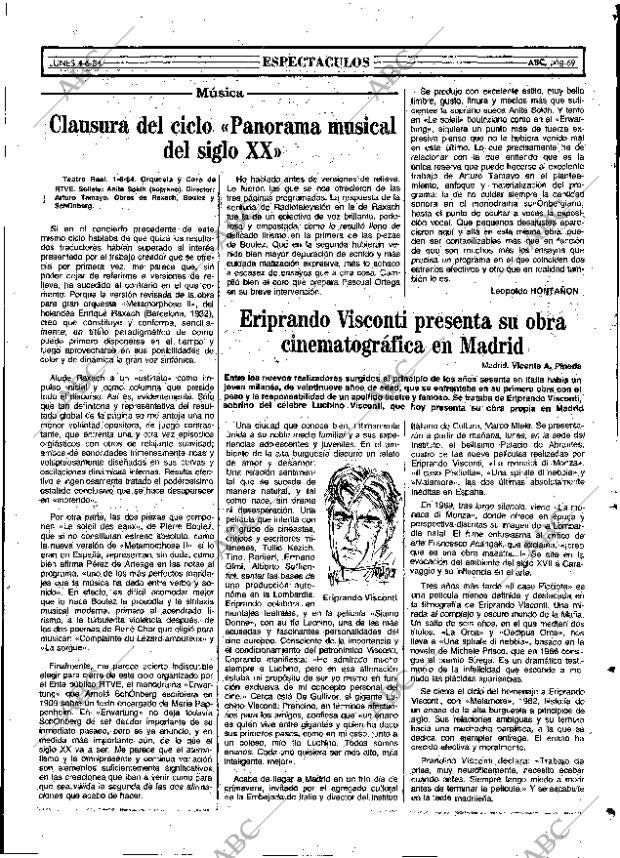 ABC MADRID 04-06-1984 página 69