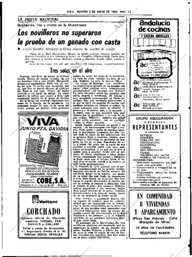 ABC SEVILLA 05-06-1984 página 73