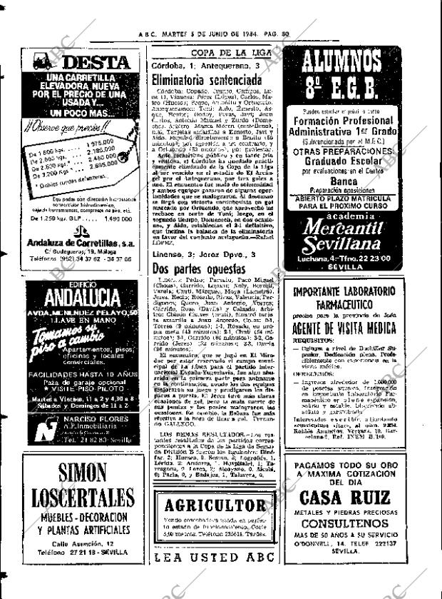 ABC SEVILLA 05-06-1984 página 80