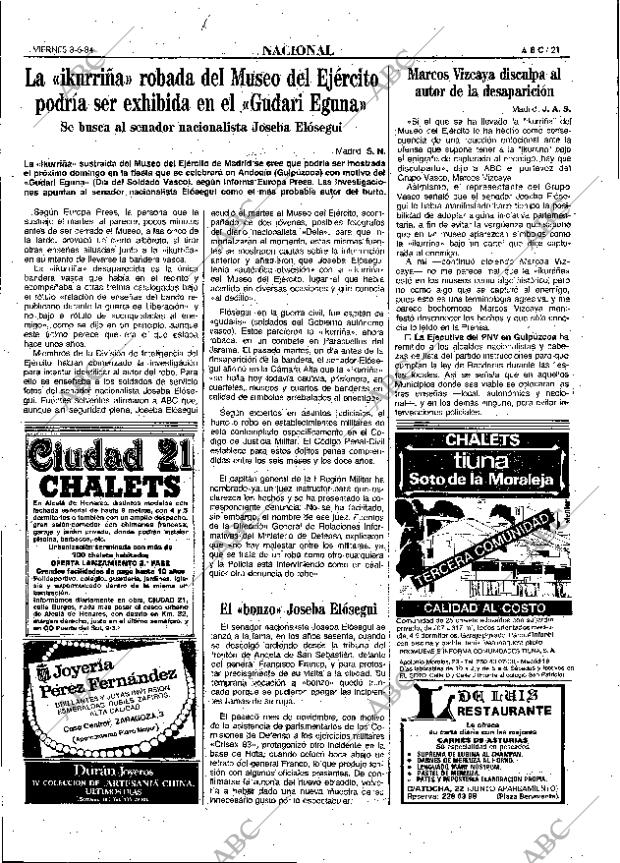 ABC MADRID 08-06-1984 página 21