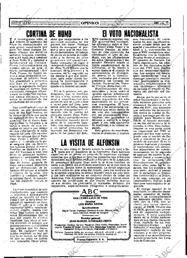 ABC MADRID 12-06-1984 página 15