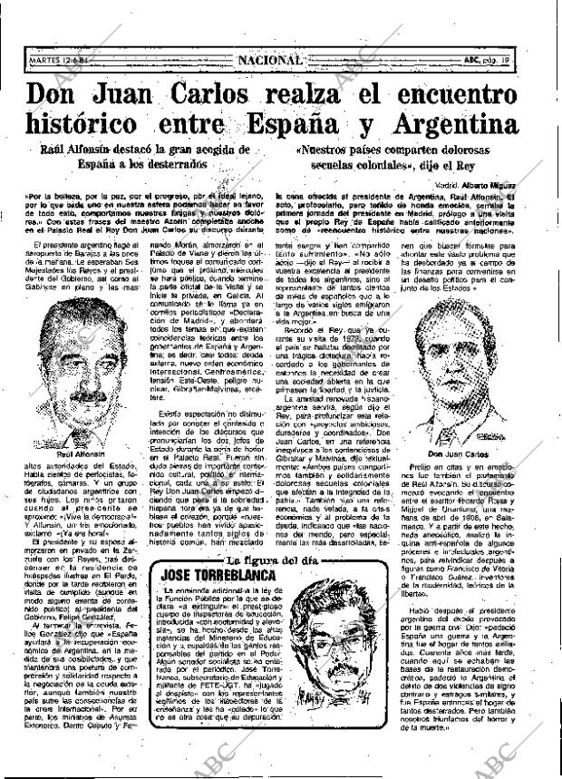 ABC MADRID 12-06-1984 página 19