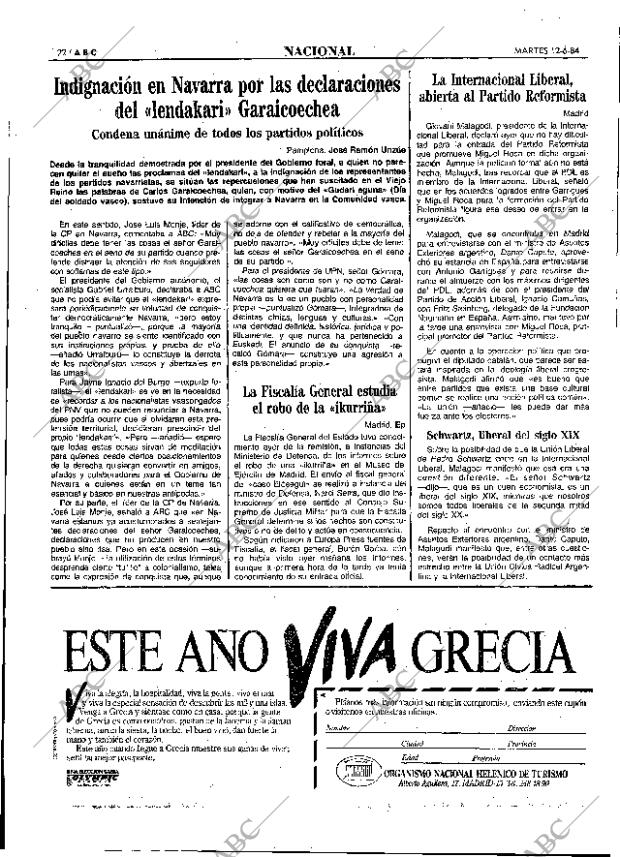 ABC MADRID 12-06-1984 página 22