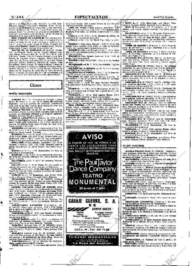 ABC MADRID 12-06-1984 página 80