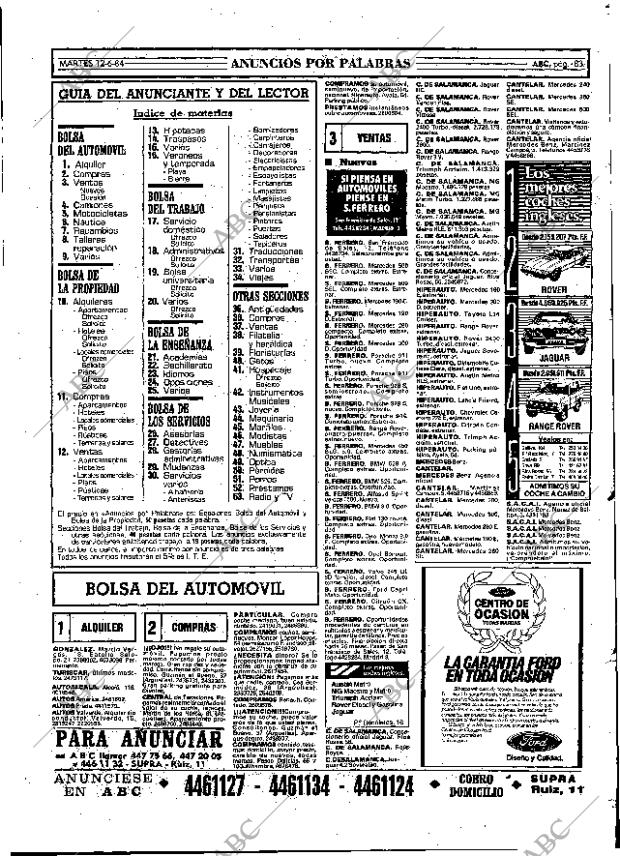 ABC MADRID 12-06-1984 página 83