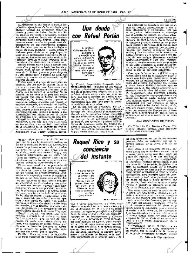 ABC SEVILLA 13-06-1984 página 47