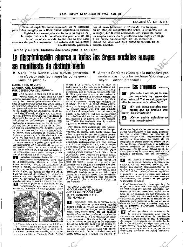 ABC SEVILLA 14-06-1984 página 30