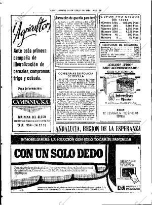 ABC SEVILLA 14-06-1984 página 58