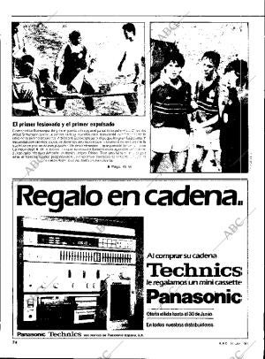 ABC SEVILLA 14-06-1984 página 74