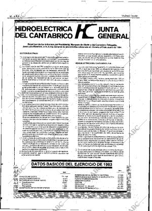 ABC MADRID 15-06-1984 página 58