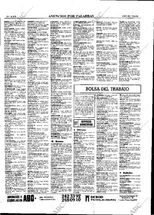 ABC MADRID 15-06-1984 página 84