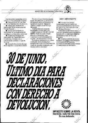 ABC MADRID 15-06-1984 página 96