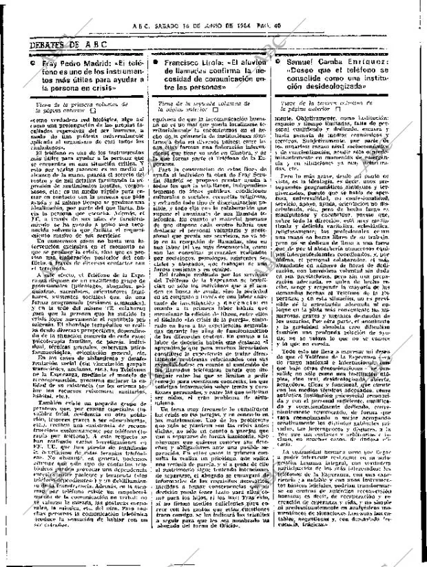 ABC SEVILLA 16-06-1984 página 40