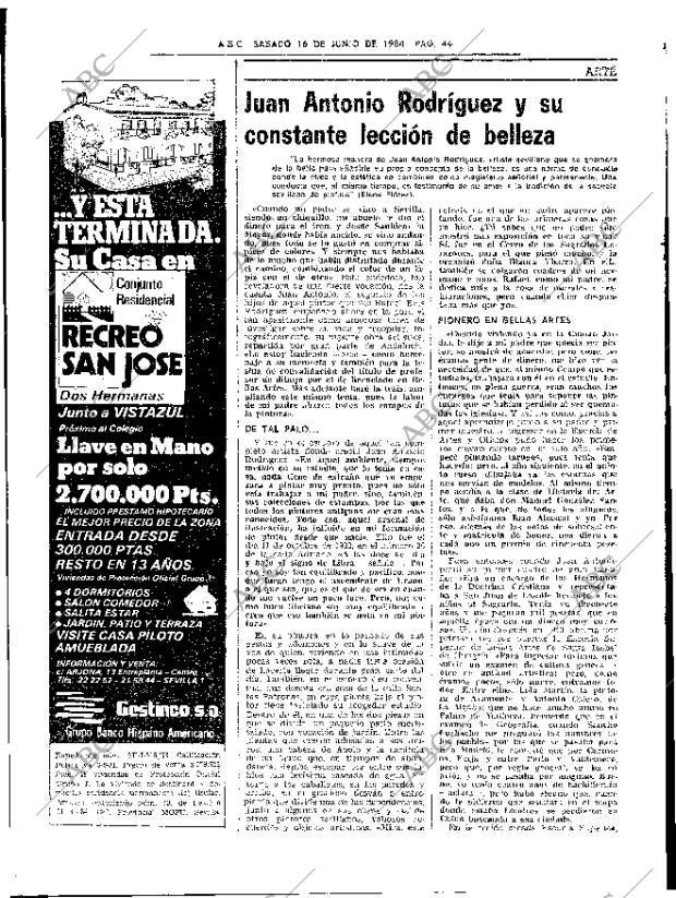 ABC SEVILLA 16-06-1984 página 44